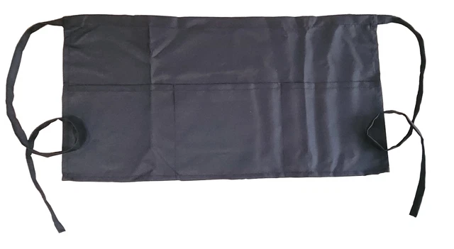 2-Pack Waiter's Apron! 3 Pocket Servers Apron for Servers, Waiters, Bartenders.