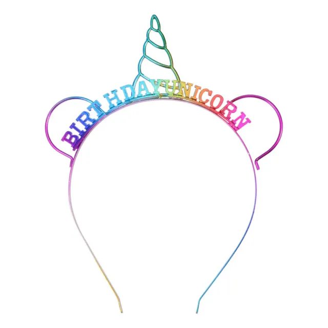 Fasce per capelli unicorno festa unicorno corno fasce per capelli compleanno per ragazze adolescenti