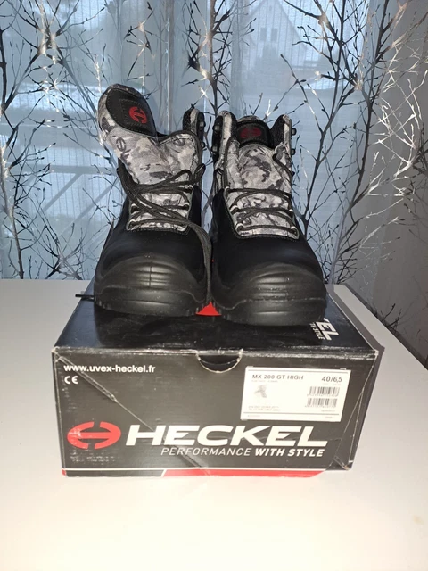 Heckel Arbeitsschuhe MX 200 GT HIGH GR. 40 schwarz/ grau
