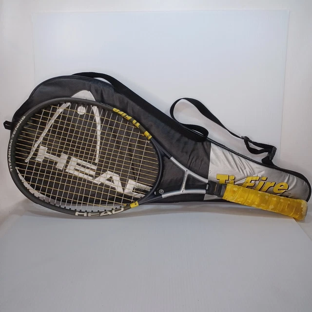 Raquette HEAD Ti Fire Mid Plus 4 1/2 – Titane Avec Housse – Occasion