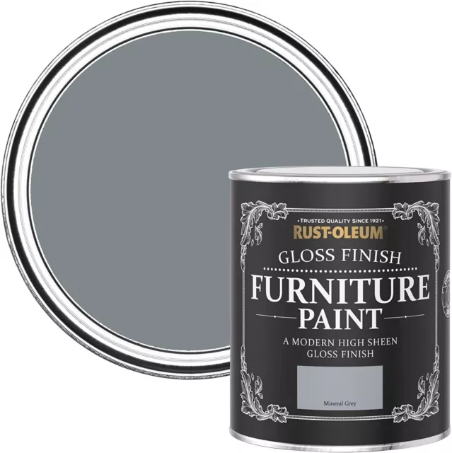 Pintura de muebles con brillo de oleo óxido 750 ml