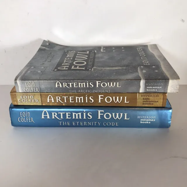 Artemis Fowl by Eoin Colfer: 3-Book Set  PreOwned Condition