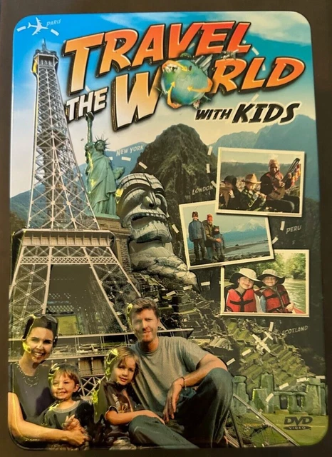 TRAVEL THE WORLD with Kids (DVD, 2010, 5-Disc Set, Tin Case