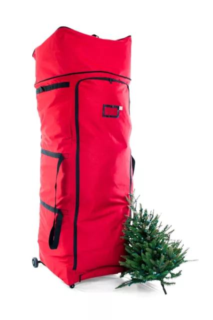 Artificial Christmas Tree Storage Bag with Wheels (7-12 ft. Trees)