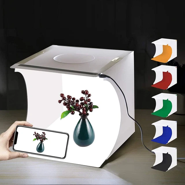 Anillo Puluz LED Estudio Fotográfico Portátil - Totalmente Nuevo 