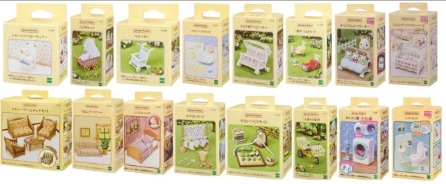 Sylvanian Families: 40 Furnitures & vehicles, Multiple Discount, Calico Critters