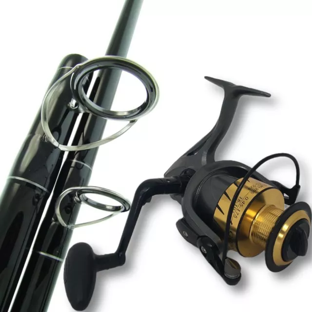 SARATOGA 12'0 15kg 7000 Surf Beach Spinning Fishing Rod Reel Combo Salmon Tailor