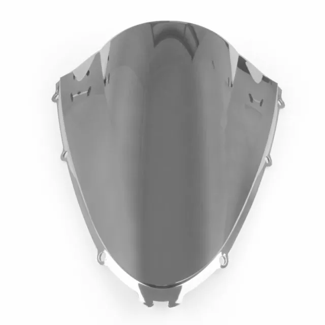 Windshield WindScreen Double Bubble For Kawasaki ZX14R ZZR1400 06-15 Chrome T8