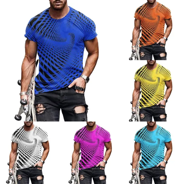 Gym Fit T shirt Training Top Fitted T-Shirt Tee Muscle Short Sleeve Workout