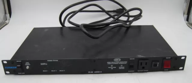 Furman PS-8R Series II 8-Outlet Power Conditioner & Sequencer