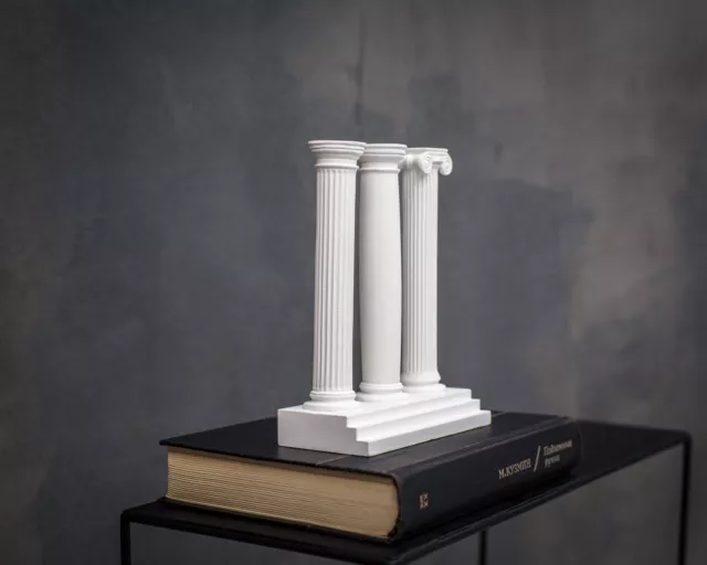Architectural Single Bookend Columns
