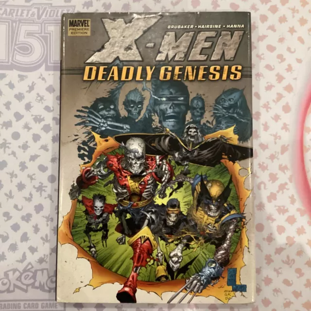 X-Men Deadly Genesis (2006) HC Hardcover - Premiere Edition - Marvel