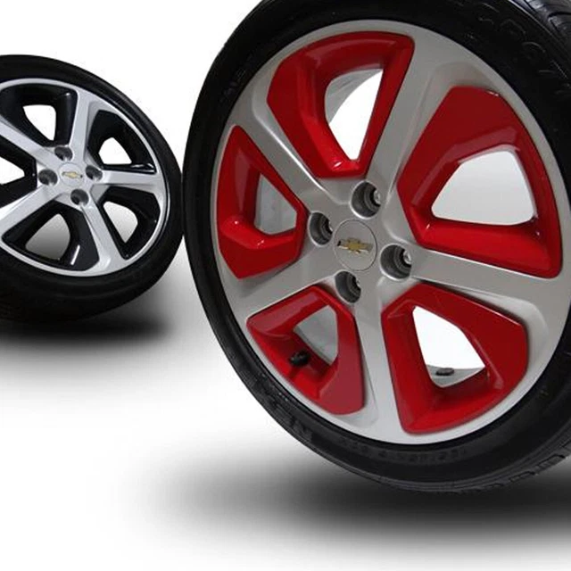 16" Insert Wheel Cover Molding Red Color for CHEVROLET Spark 2017-2018