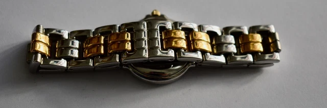 "Movado Museum classico da donna 2 toni inox e oro quarzo 81 A1 844 6,25" 4