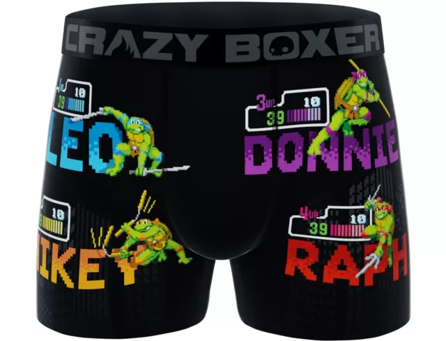 Teenage Mutant Ninja Turtles Underwear Mens X-Large 40-42 Crazy Boxer Briefs