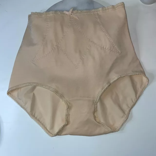 Olga Wonderwear Panties Small Style 407 Vtg Wonder Wear Beige