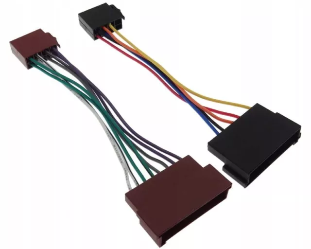 Autoradio din Iso Câble Adaptateur Fiche pour Ford Fiesta Mondeo Puma Ka Escort