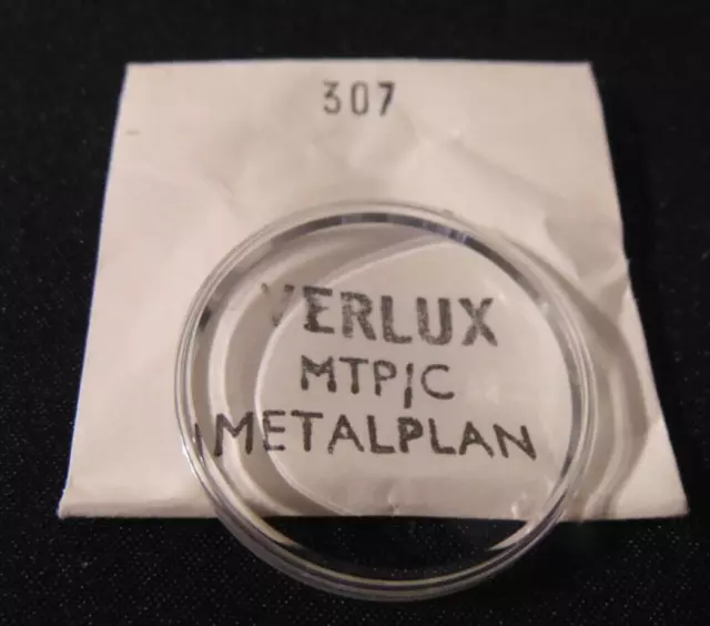 Verre de montre Verlux metalplan  - plexi diamètre 307