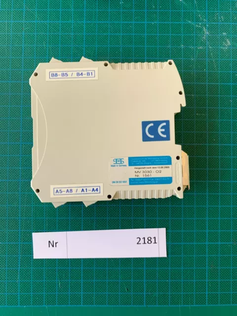 Meinsberg O2 Wert Messverstärker MV 3030 0 - 200%.  Nr 1561 2