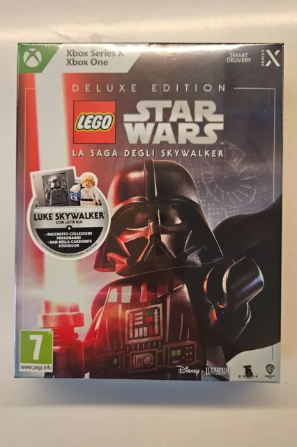 LEGO STAR WARS: LA SAGA DEGLI SKYWALKER - DELUXE CARBONITE EDITION - Xbox NUOVO!