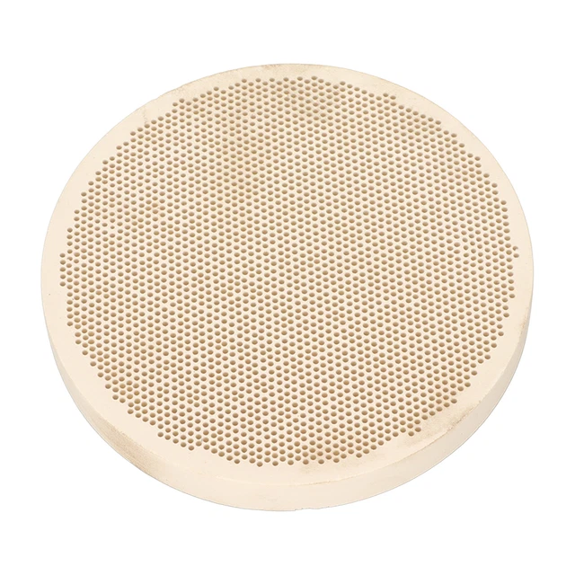 Honeycomb Solder Board Round Shape Heat Insulation Ceramics Soldering Board JFF