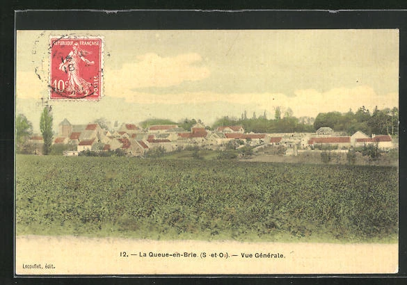 CPA La Queue-en-Brie, Vue Generale