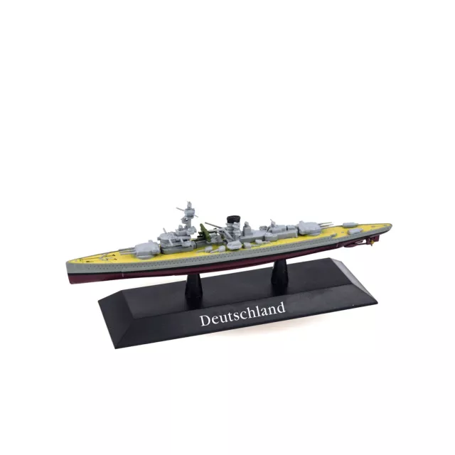 DeAgostini 09 German Heavy Cruiser Deutschland 1928 1/1250 Scale Diecast Model