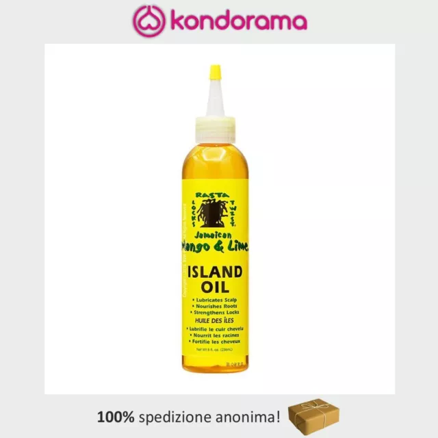 Jamaican Mango & Lime Island Oil Olio Nutriente Rinforzante Per Capelli Afro 237