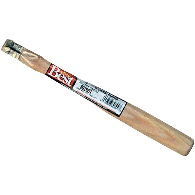 Do it Best 10 In. Straight Hickory Ball Peen Hammer Handle 302951 SIM Supply,