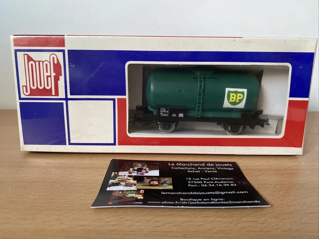 JOUEF 6304, wagon citerne à 2 essieux type Uh ESSO SNCF neuf BO
