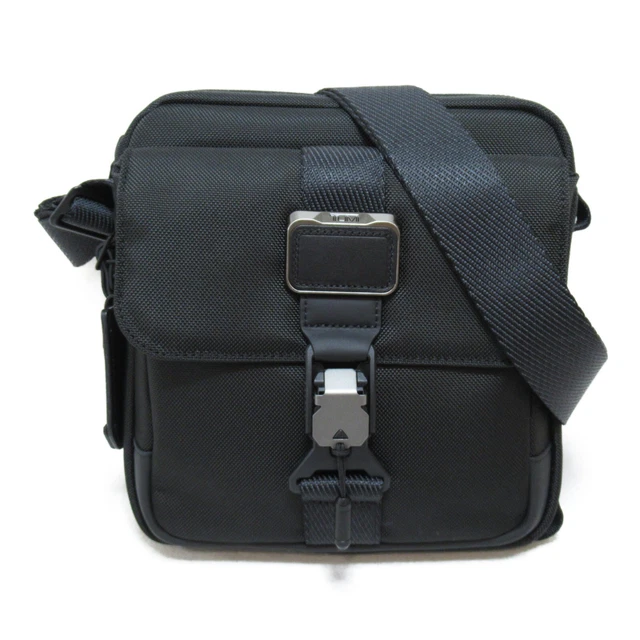 TUMI Alpha Bravo Junior Crossbody Shoulder Bag 0232709D Nylon Black NEW unisex