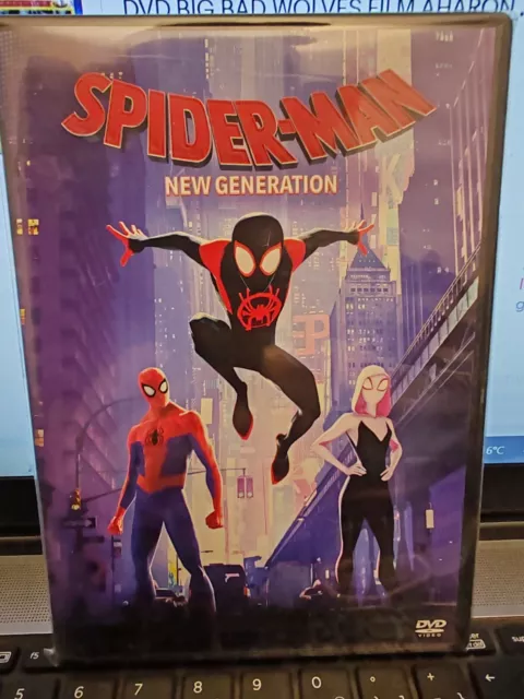 Spider-Man New Generation Bob Persichetti Dvd 2018/2019 Neuf Sorti Du Coffret Re
