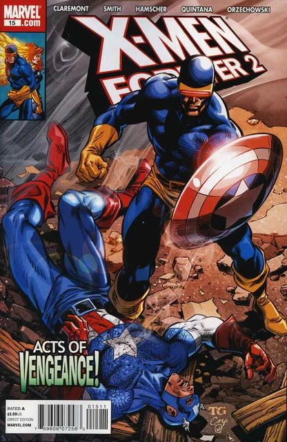 X-Men Forever 2 #15 VF/NM; Marvel | Captain America Chris Claremont - we combine
