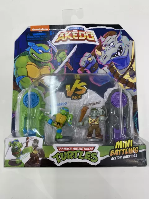 Legends Of Akedo Teenage Mutant Ninja Turtles Mini Battling Warriors Leonardo