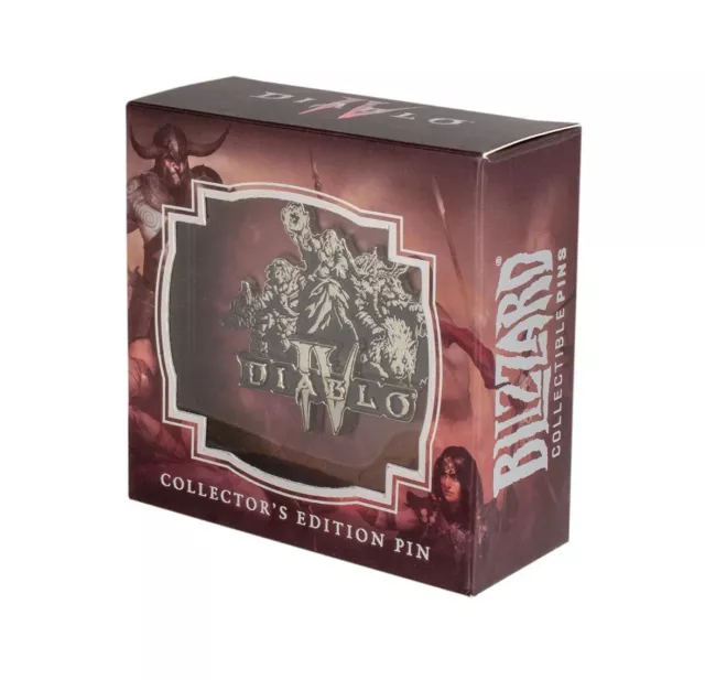 Blizzard original Diablo 4 Pin Collectible Anstecker Merch | 1 of 2500