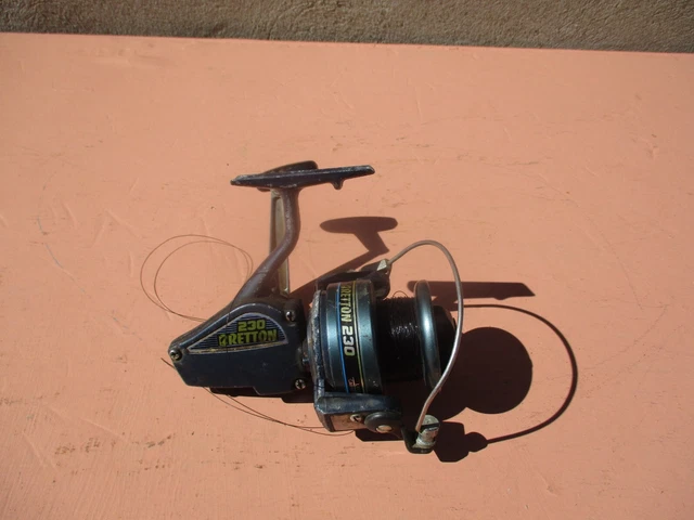 Moulinet Vintage Bretton 400R - Pêche à La Mouche Eau Douce - Fabriqué En France