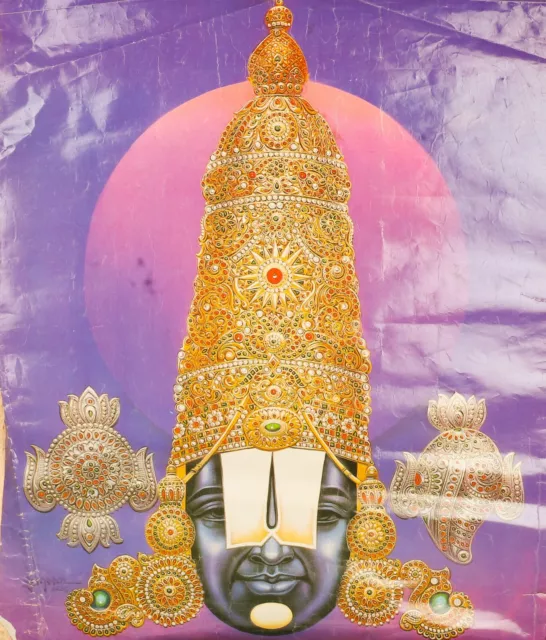 Lord Krishna Handmade Indian Traditional Mysore Shrinathji Organic Fancy Antique