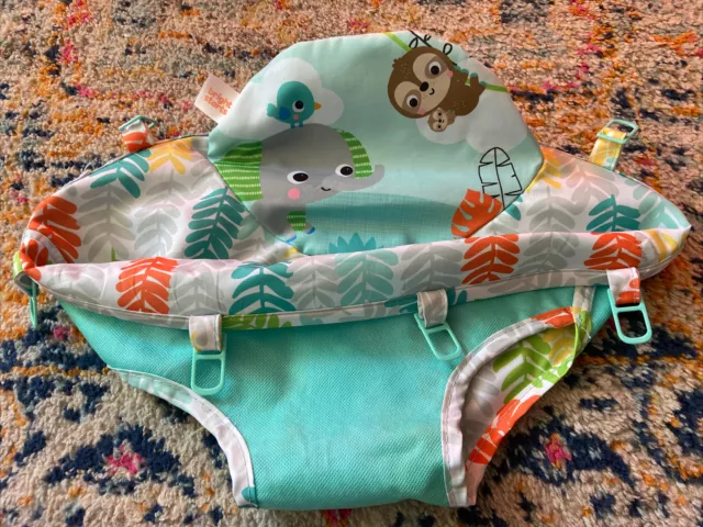 Funda de asiento para caminante Bright Starts Jungle Vines