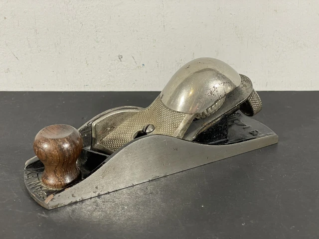 Antique Stanley No. 140 Skew Block Rabbet Plane Woodwork Tool