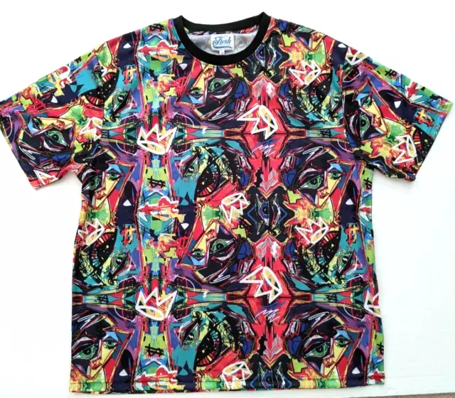 NWT Mens Fresh Prince of Bel Air By The Drill Clothing Co Sz 3XL  Multicolor. 12