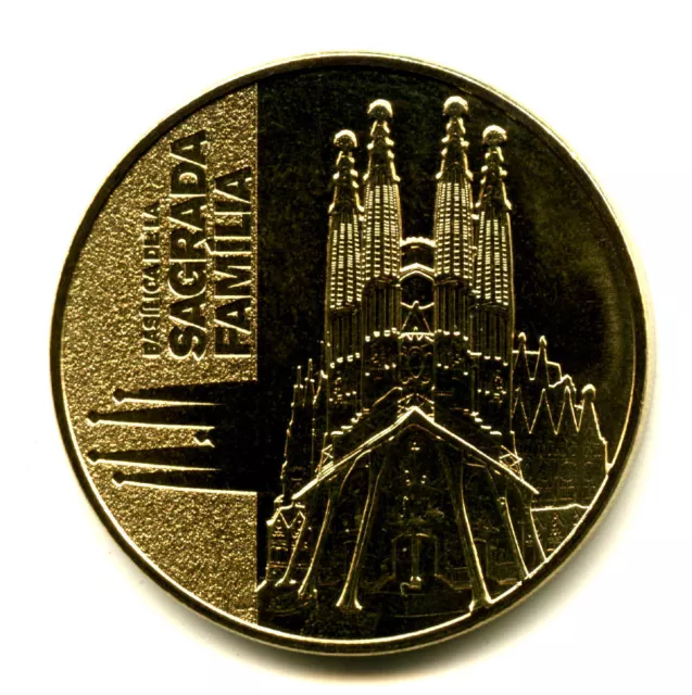 ESPAGNE Barcelone, Sagrada Familia, Basilique, 2015, Monnaie de Paris