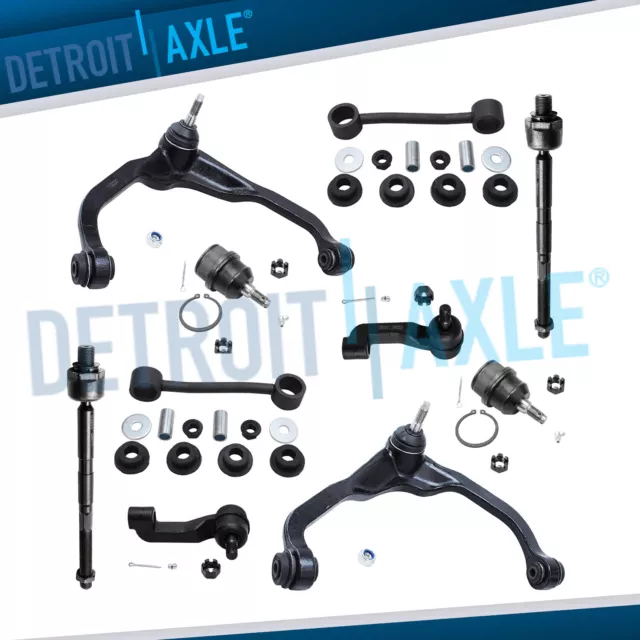 Front Upper Control Arms & Suspension Kit for 2008-2011 Dodge Nitro Jeep Liberty