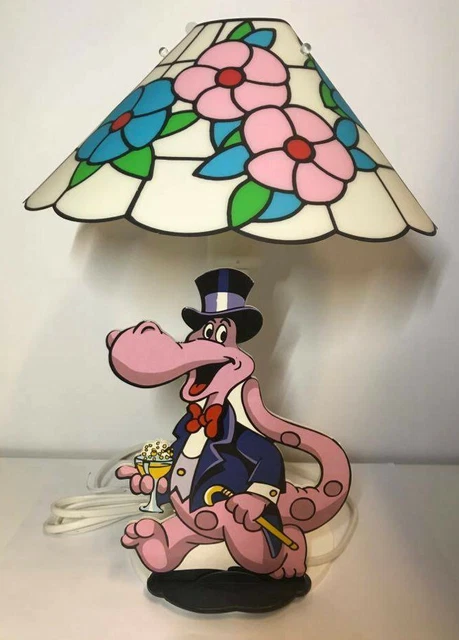 Lampada Da Tavolo Dalber Per Bambini Loving Deer - Design Cervo Rosa, Doppio Schermo Trasparente - Foto 8