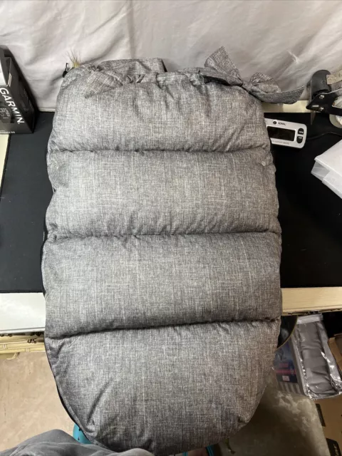 Unbranded Stroller Foot Muff In Elegant Gray