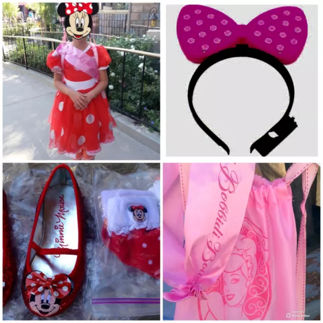 Disney Bibbidi Bobbidi Minnie Mouse Princess Costume Package
