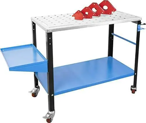 Güde tavolo per saldatura mobile banco per saldatura tavolo forato MST915 più magneti per saldatura