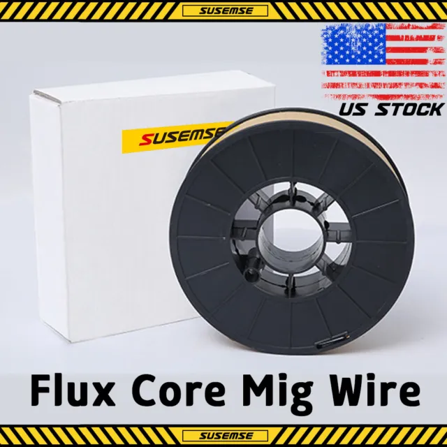 Flux Core Mig Wire, No Gas Self-Shielded Mild Steel,E71TGS 0.03" 1 Pound SUSEMSE