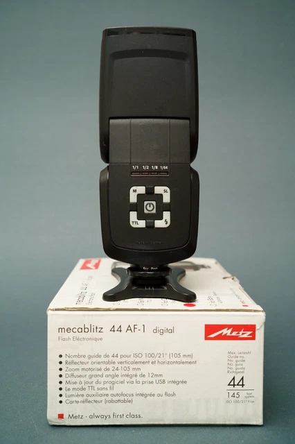 Metz Mecablitz 44 AF-1 TTL Flash For Pentax 3