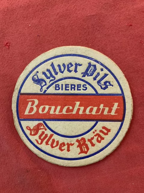 Ancien Sous-Bock - Sylver Pils Bieres Bouchart Sylver Bräu