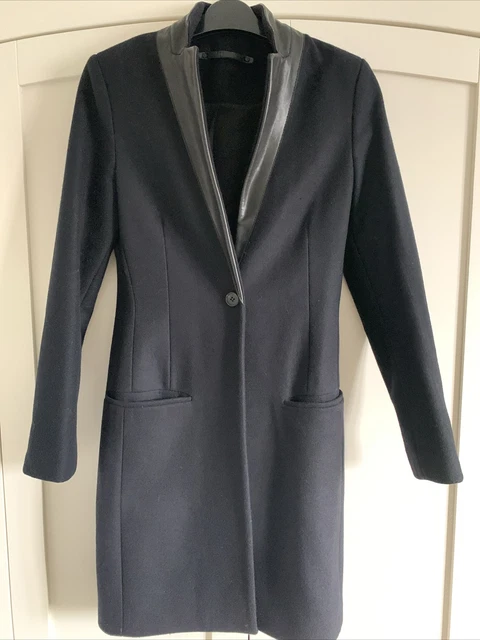 Allsaints leni sales velvet coat